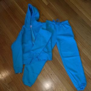 Teal Sweat Shirt and matching pants